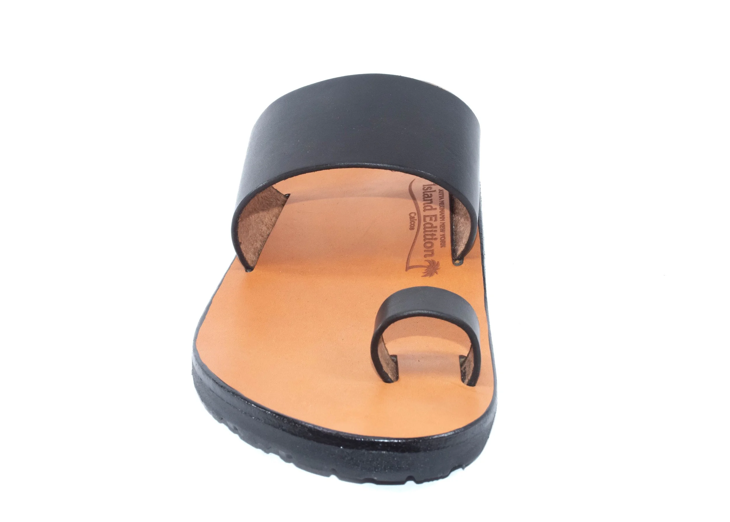 Black Latigo Caicos Sandal Men — Jutta Neumann New York